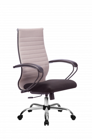 Кресло МЕТТА-19(MPRU)/подл.130/осн.003, светло-серый