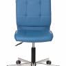 Кресло Бюрократ CH-330M/OR-03 без подлокотников синий искусственная кожа крестовина металл