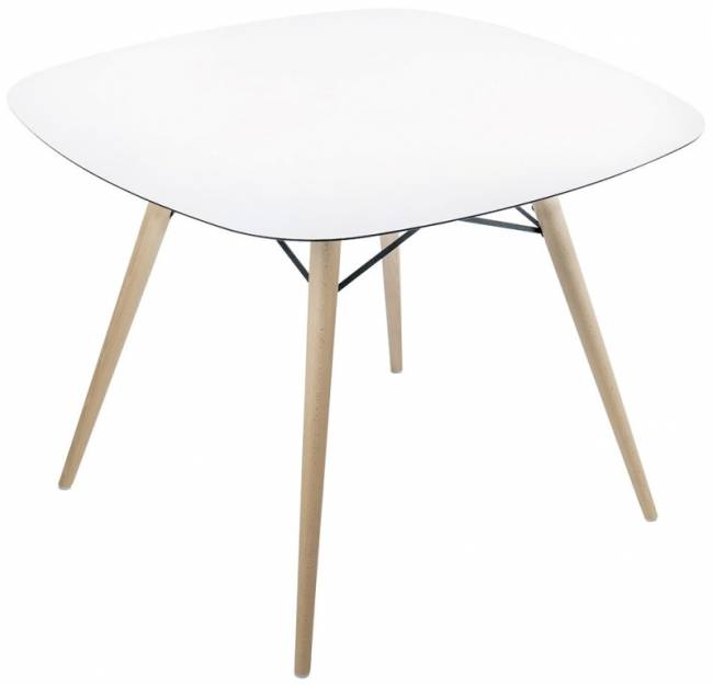 Столик ламинированный журнальный Wox натуральный 490х490х500 мм