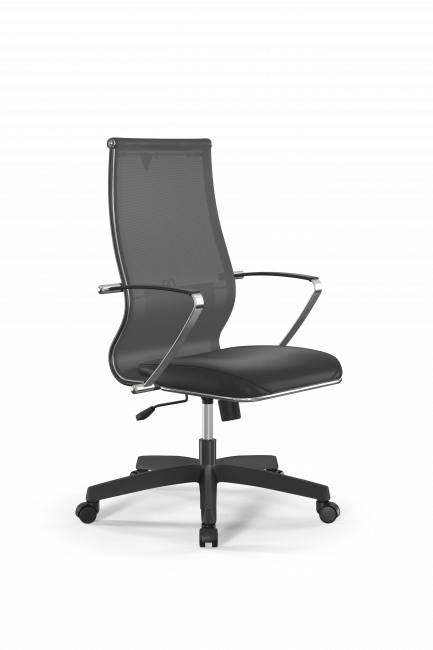 Кресло Sit 10 B2-163K - T+Extra /Km00/Wm12/K5cL(M09.B02.G15.W01), серый-черный