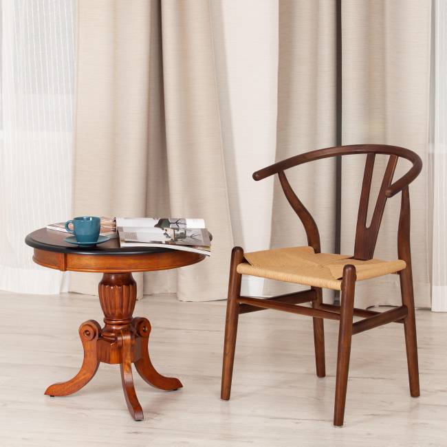 Стул WISHBONE (mod.CB2212) дерево вяз, 57*50.5*79.5, Темный Орех (№5) орех темный дерево вяз Стул WISHBONE (mod.CB2212) дерево вяз, 57*50.5*79.5, Темный Орех (№5) орех темный дерево вяз