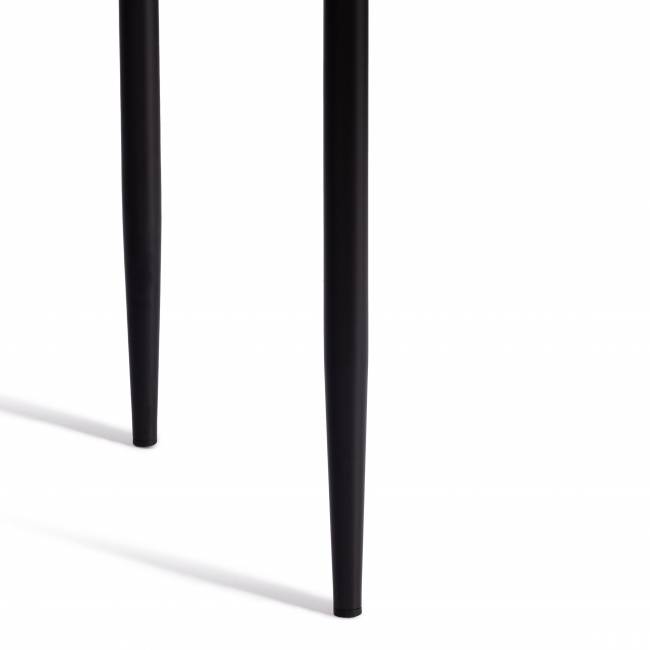 Стул Easy (mod. JSC02-1) / 2 шт. в упаковке металл, флок, 41 х 52 х 96 см, brown (золотисто - коричневый) HLR12 / черный (Комплект из 2 шт.) коричневый металл, флок