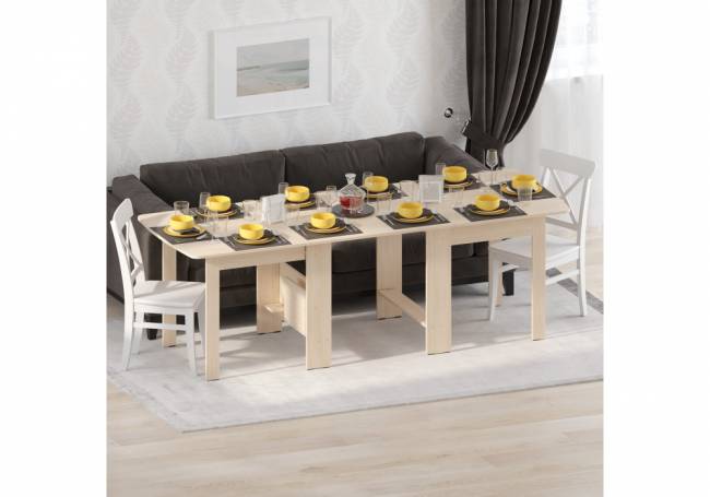 раздвижной ДЕР СтК-7 дуб молочный