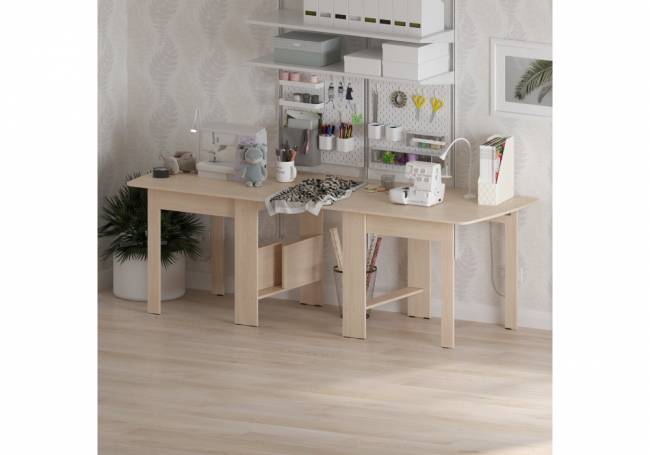 раздвижной ДЕР СтК-7 дуб молочный