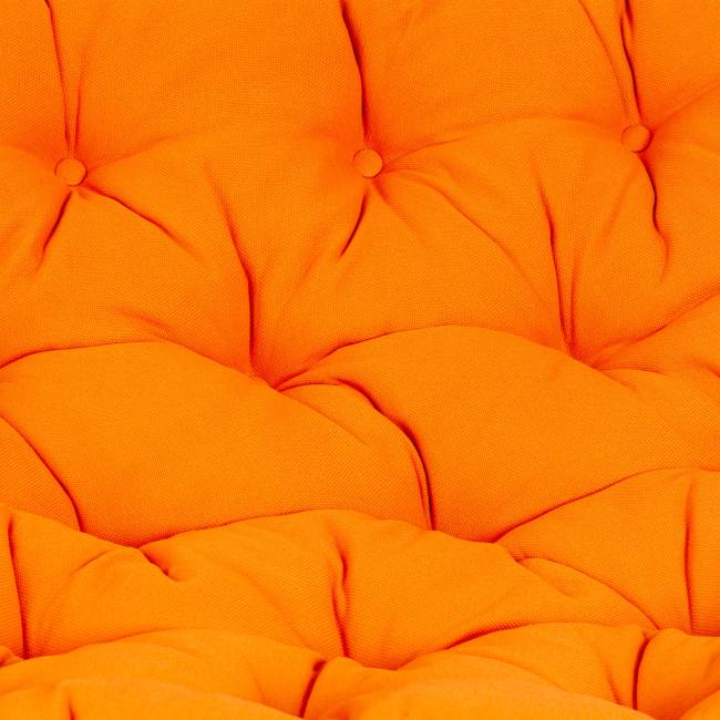 Диван MAMASAN/МАМАСАН 23/02 W /с подушкой/ подушка 182х119 см, 169х102х80 см, Cognac (коньяк), ткань, оранжевый, С 23 Cognac (коньяк)