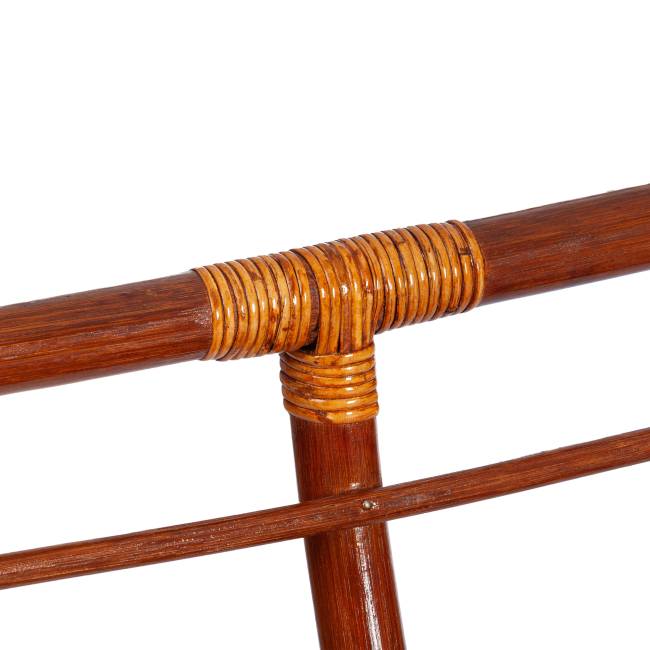 Диван MAMASAN/МАМАСАН 23/02 W /с подушкой/ подушка 182х119 см, 169х102х80 см, Cognac (коньяк), ткань, оранжевый, С 23 Cognac (коньяк)