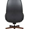 Кресло офисное / Верди / Verdi / черная кожа