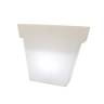 Кашпо пластиковое светящееся Il Vaso Lighting белый 1680х380х1400 мм