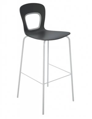 Стул пластиковый барный Blog 78 380х380х1070 мм