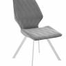 Стул DikLine 242M B22 GREY/ ножки белые