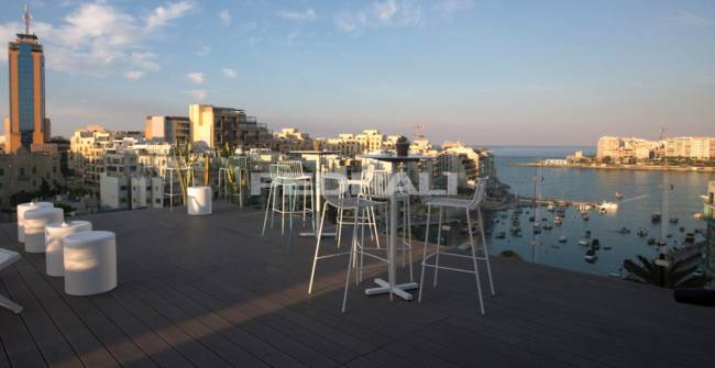 Стул металлический полубарный Nolita белый 495х465х860 мм