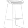 Набор 4 шт Стул барный DOBRIN FRANK, белый