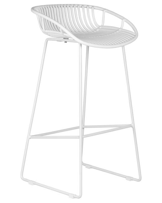 Набор 4 шт Стул барный DOBRIN FRANK, белый