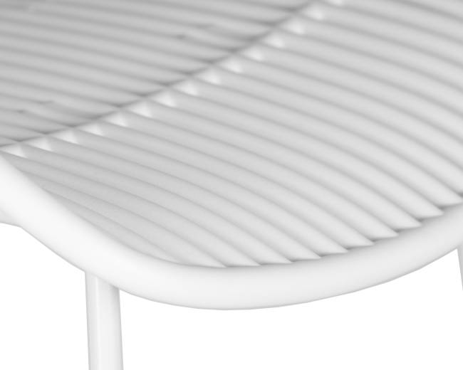 Набор 4 шт Стул барный DOBRIN FRANK, белый