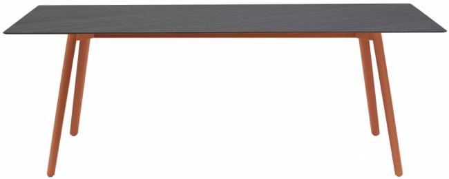 Стол ламинированный Squid терракотовый, сланец 2090х1000х730 мм