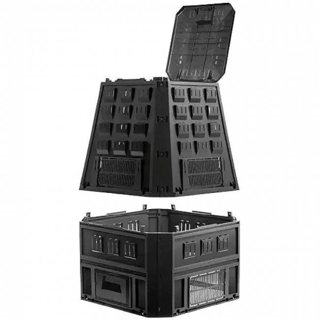 Компостер Prosperplast Evogreen 850 л, черный