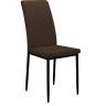 Стул DikLine 272 SB3 шоколад, ножки черные