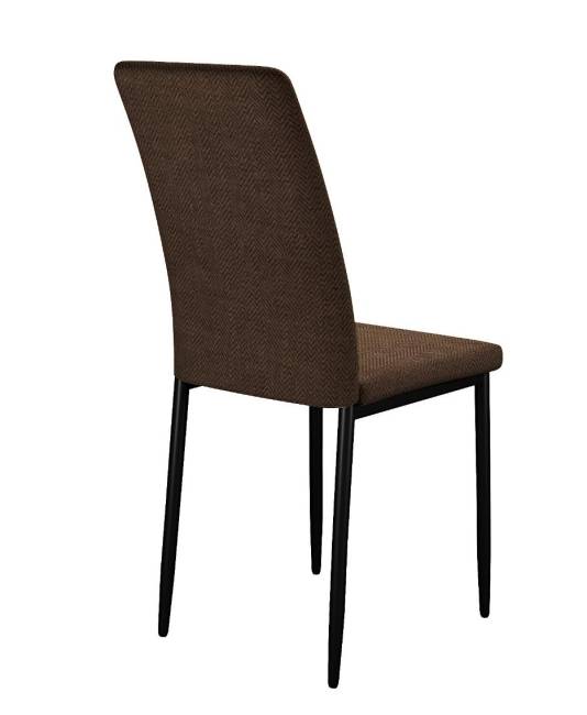 Стул DikLine 272 SB3 шоколад, ножки черные