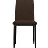 Стул DikLine 272 SB3 шоколад, ножки черные