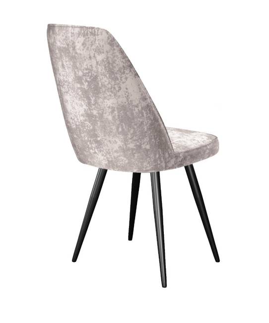 Стул DikLine 327 поворотный M02 бежевый, ножки черные