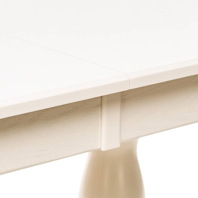 Стол раздвижной Leset Каролина 1Р Слоновая кость