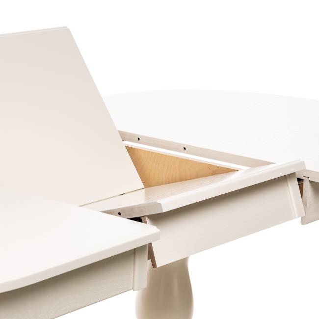 Стол раздвижной Leset Каролина 1Р Слоновая кость