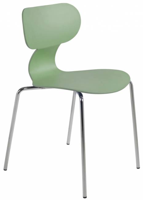 Стул пластиковый Yugo-S зеленый 488х523х783 мм