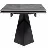 Керамический стол Хасселвуд 160(220)х90х77 baolai / черный