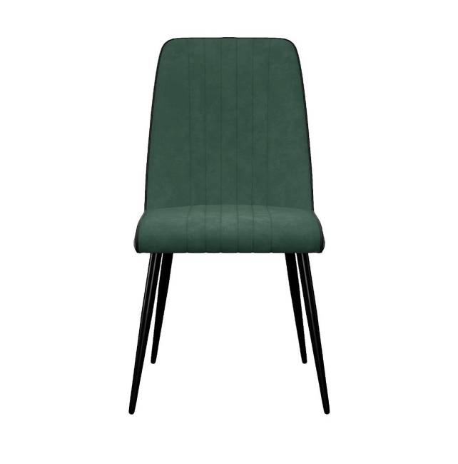 Стул DikLine 325 B10 GREEN , ножки черные Стул DikLine 325 B10 GREEN , ножки черные