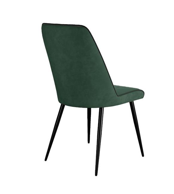 Стул DikLine 325 B10 GREEN , ножки черные Стул DikLine 325 B10 GREEN , ножки черные