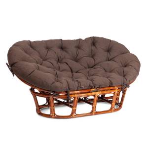 Диван MAMASAN/МАМАСАН 23/02 W /с подушкой/ подушка 182х119 см, 169х102х80 см, Cognac (коньяк), ткань, коричневый, 3М7-147 Cognac (коньяк)