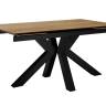 Стол DikLine SFE140 Керамика древесная OAKWOOD HONEY/подстолье черное/опоры черные (2 уп.) Стол DikLine SFE140 Керамика древесная OAKWOOD HONEY/подстолье черное/опоры черные (2 уп.)