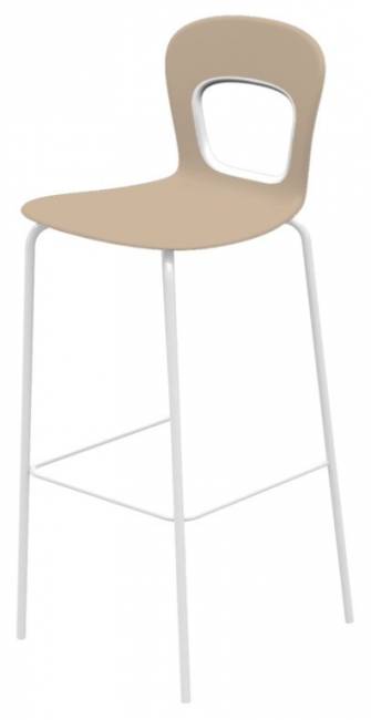 Стул пластиковый полубарный Blog 68 380х380х970 мм