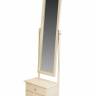 Зеркало с тумбой Селена слоновая кость 151 см х 46 см