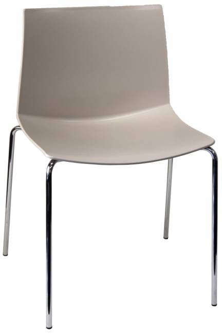 Стул пластиковый Kanvas 2 NA песочный 510х500х790 мм