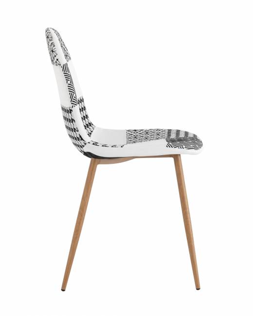 Стул Валенсия SN пэчворк черно-белый 4 шт