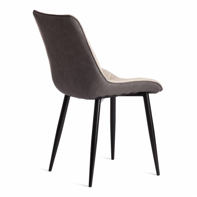 Стул ALTUS (мод. 2334 ) / 1 шт. в упаковке ткань/экокожа/металл, 53x61x88 см, бежевый/темно-серый/черные ножки бежевый/темно-серый/черные ножки ткань/экокожа/металл Стул ALTUS (мод. 2334 ) / 1 шт. в упаковке ткань/экокожа/металл, 53x61x88 см, бежевый/темно-серый/черные ножки бежевый/темно-серый/черные ножки ткань/экокожа/металл