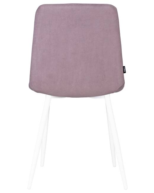Стул обеденный DOBRIN CHILLY ROMBO, Лавандовый Simple 48, основание белый