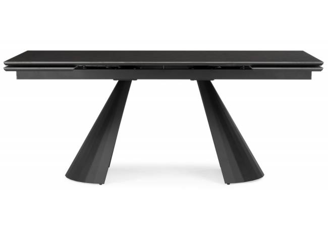 Шелтон 180(260)x90 massa ink gray / черный