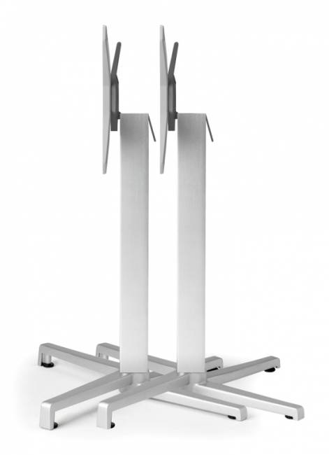 Подстолье металлическое складное Domino серебристый 490х540х730 мм