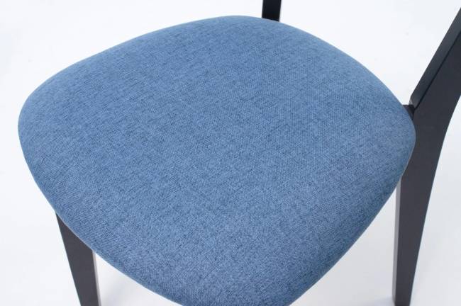 Стул Франк ПМ чёрный/синий