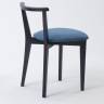 Стул Франк ПМ чёрный/синий