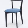 Стул Франк ПМ чёрный/синий