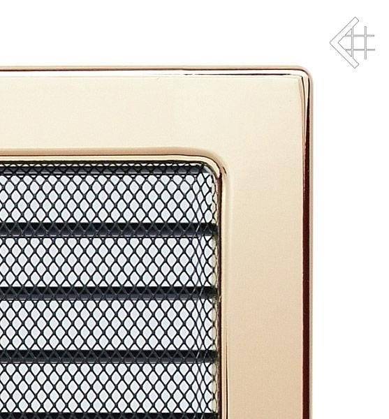 22х30 полированная латунь с жалюзи