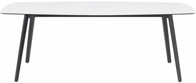 Стол ламинированный Squid черный, белый 2090х1080х730 мм