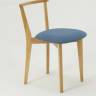 Стул Франк, натур синий