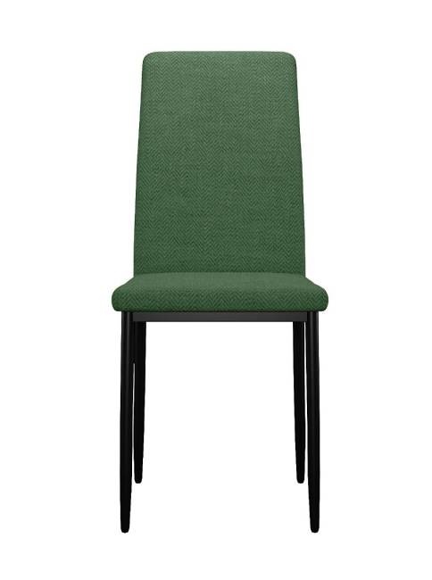 Стул DikLine 272 SB1 зеленый, ножки черные