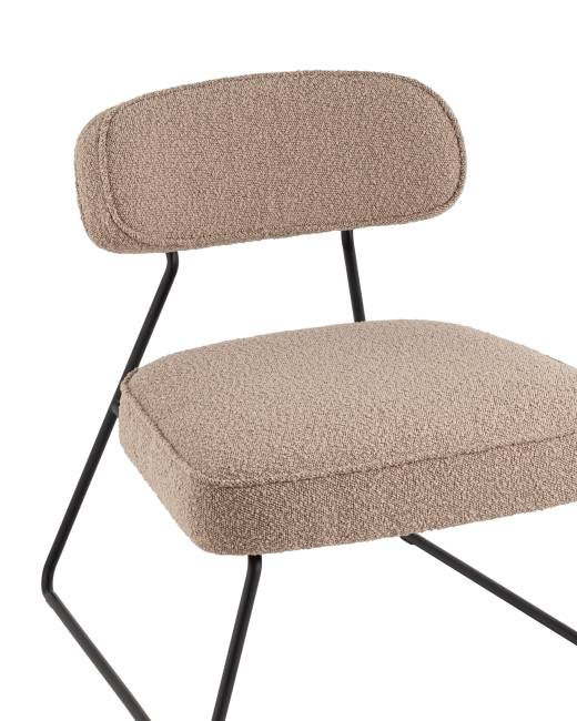 Кресло лаунж Kate бежевый