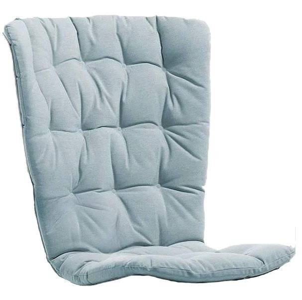 Кресло-качалка пластиковое с подушкой Folio агава, голубой 720х810-925х1190-1125 мм