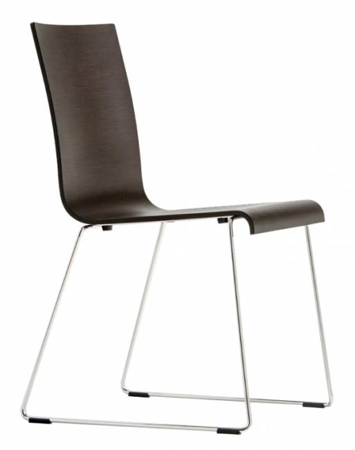 Стул деревянный на полозьях Kuadra 500х540х850 мм